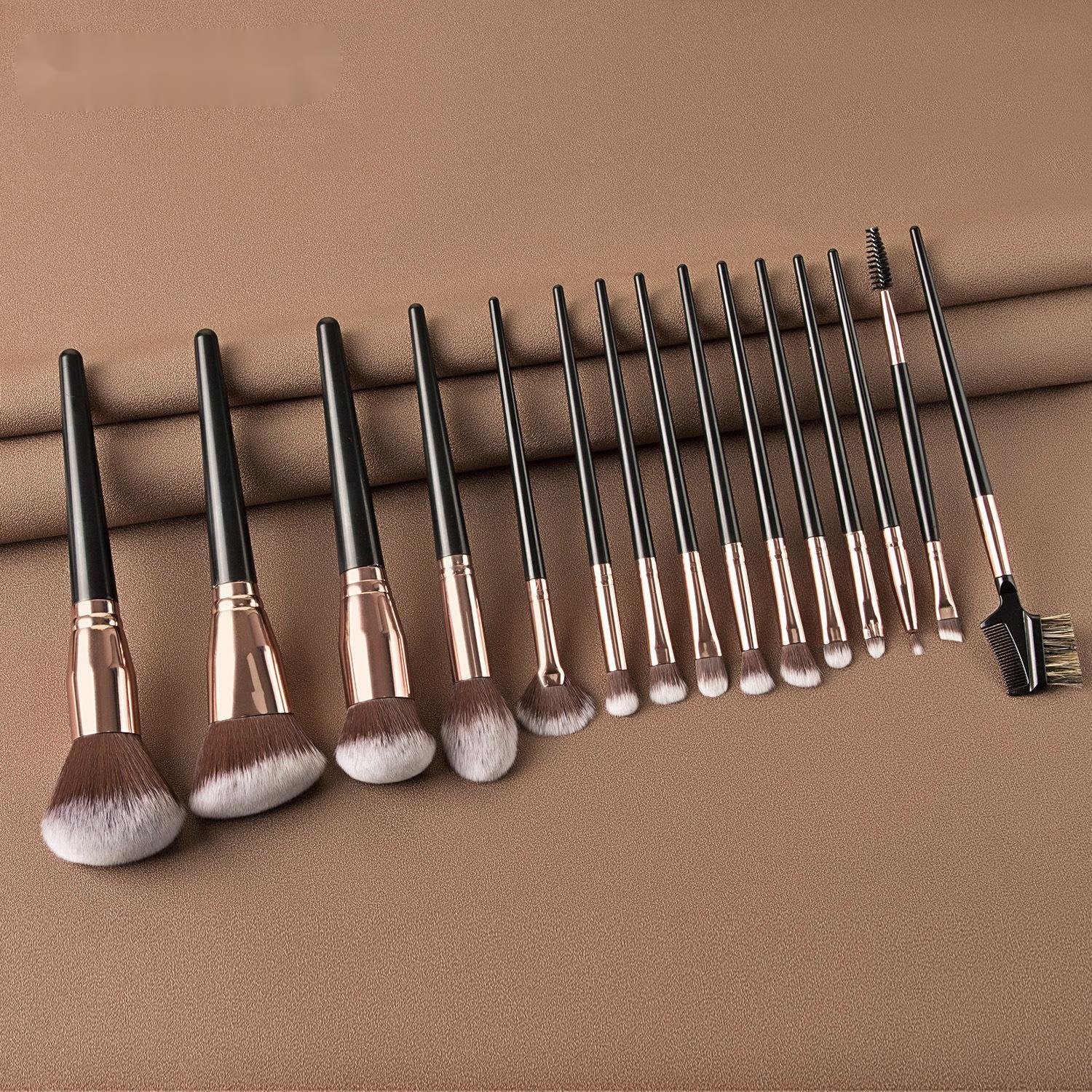 Beauty tools 15 makeup brushes set eye shadow brush - Image 2