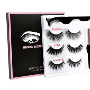 Magnetic false eyelashes