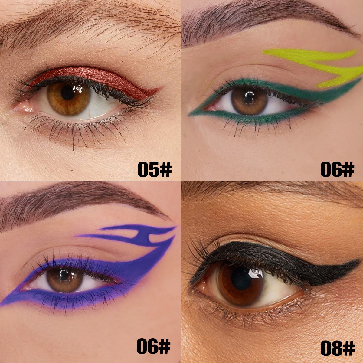 PHOFAY Waterproof Colorful Eyeliner Set - Image 6